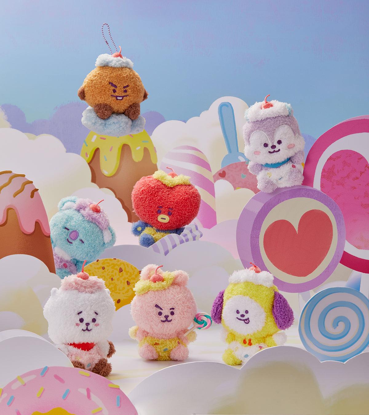BT21 On the Cloud Doll Keyring