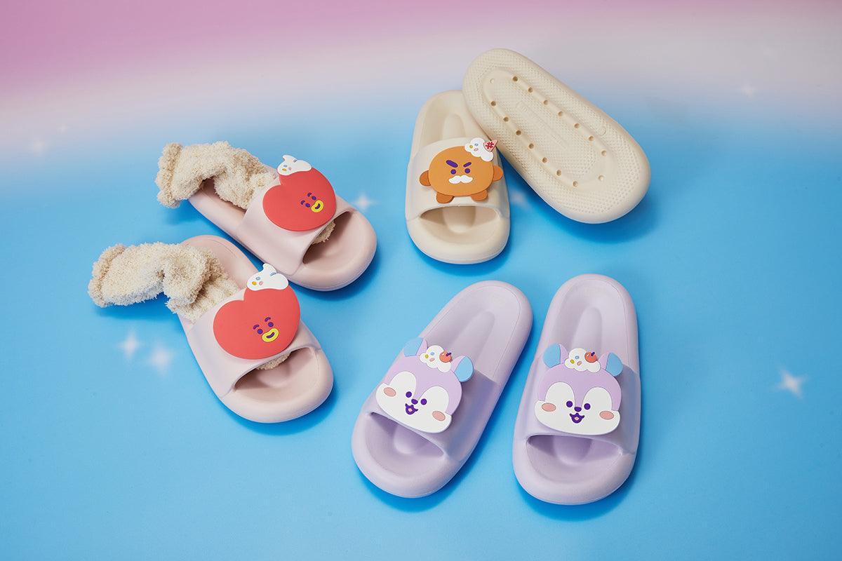 BT21 On The Cloud TATA Slippers