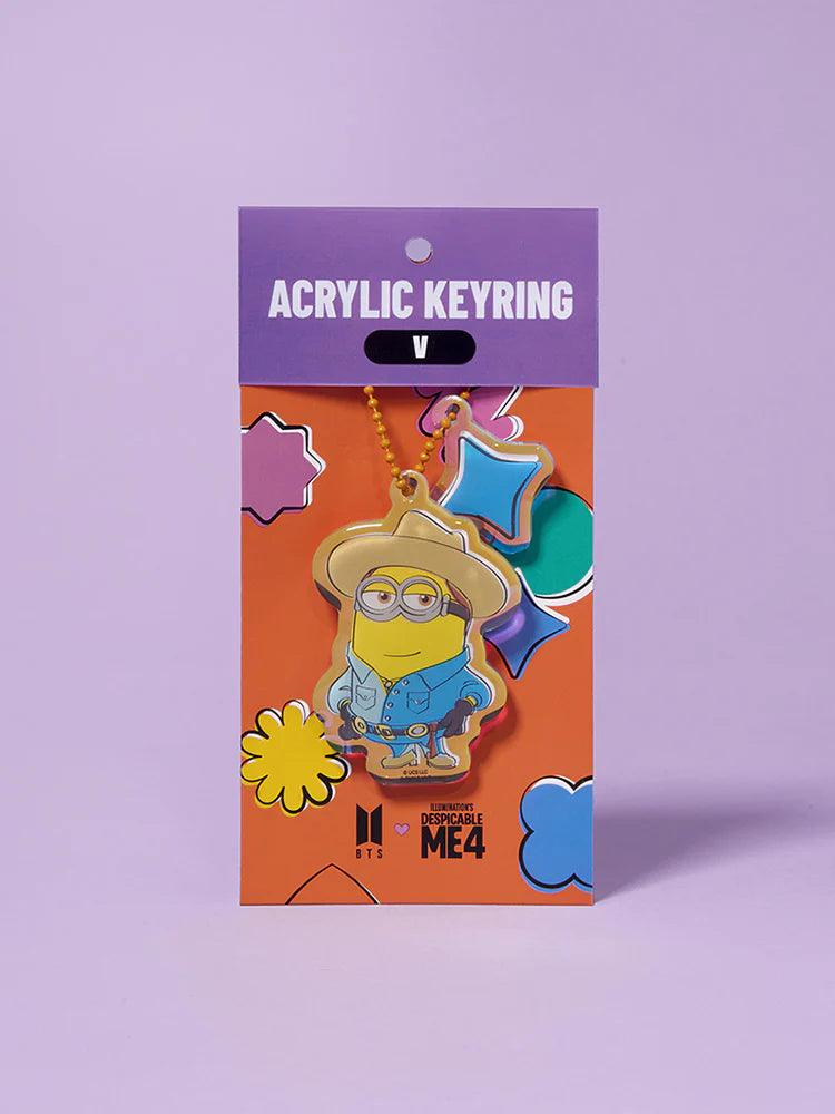 BTS X Despicable Me 4 - Acrylic Keyring