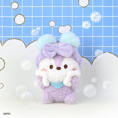 BT21 Minini Plush Keyring - Bath Time