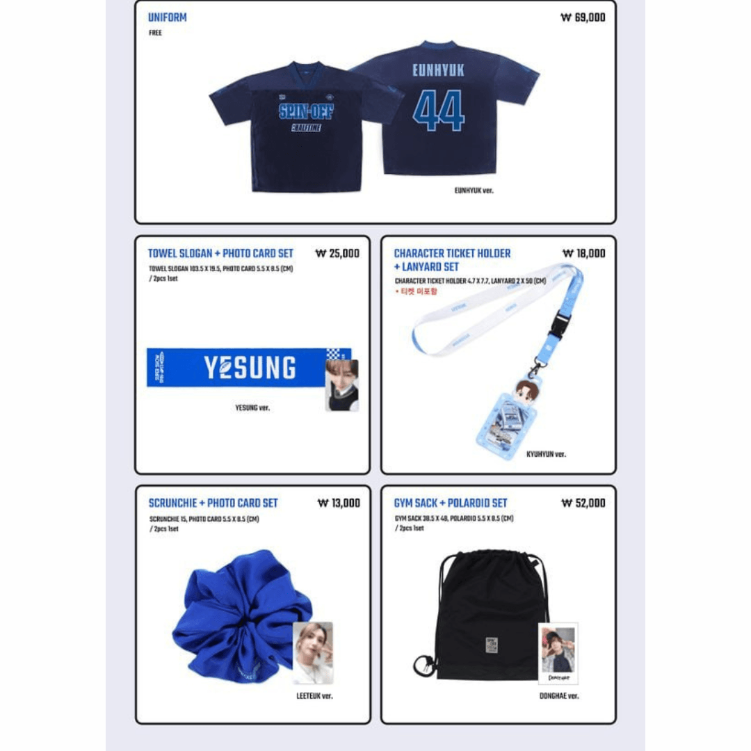 Super Junior - Super Show Spin-Off: Halftime MD | Kgifts.shop Super Junior - Super Show Spin-Off: Halftime MD | Kgifts.shop