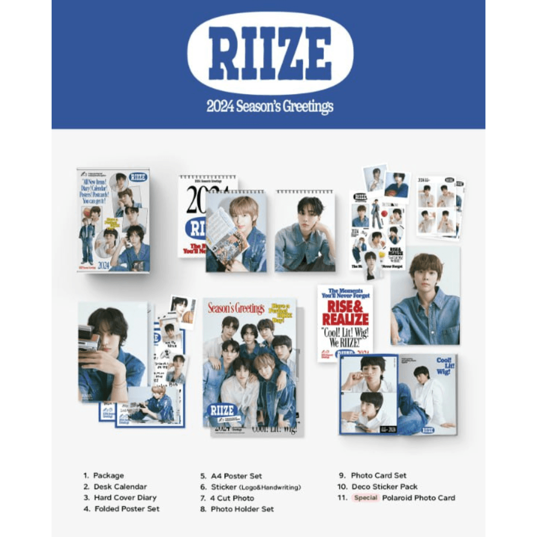 SM Season Greetings 2024 (Apple Music Preorder Benefits)