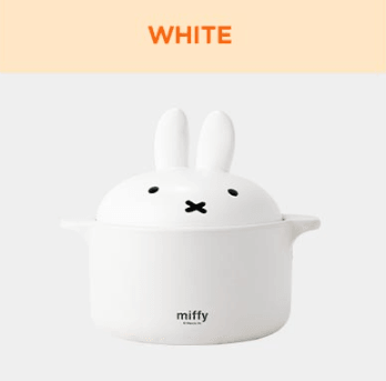 Bo Friends x Miffy - Ceramic Steamer Pot 420ml/ 1.8L