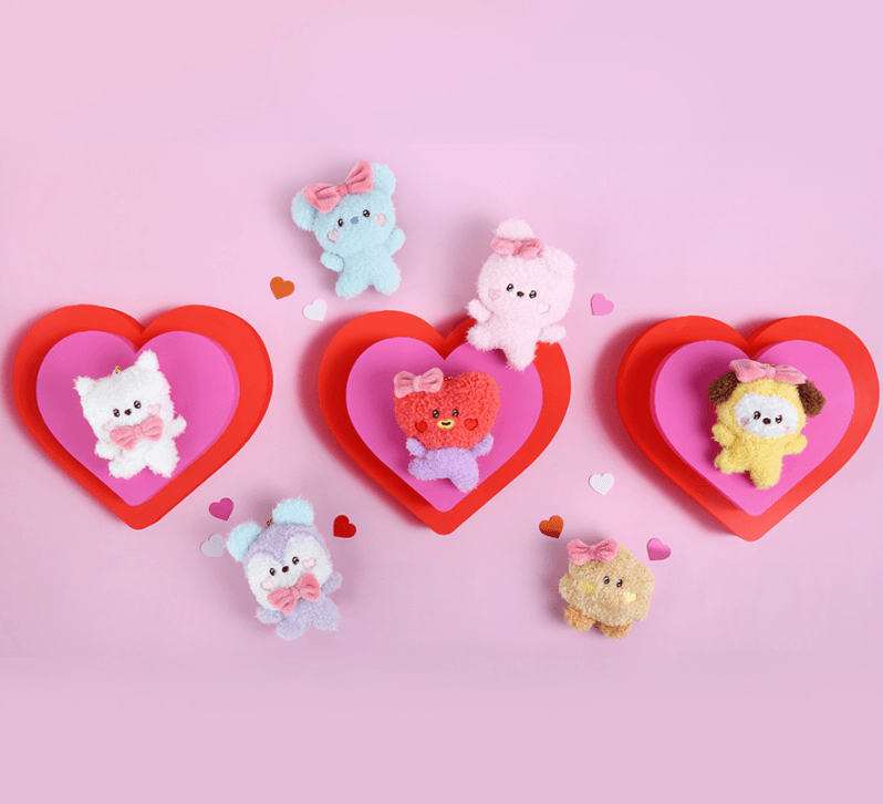 BT21 minini Keyring Doll (Lovely)