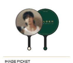 JungKook GOLDEN : The Moments Pop Up MD