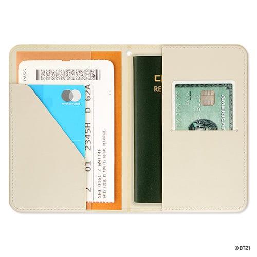 BT21 Minini Leather Patch Passport Cover S (New Mang Design!)