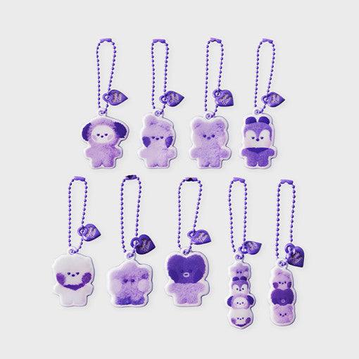 BT21 Purple of Wish Edition Random Keyring
