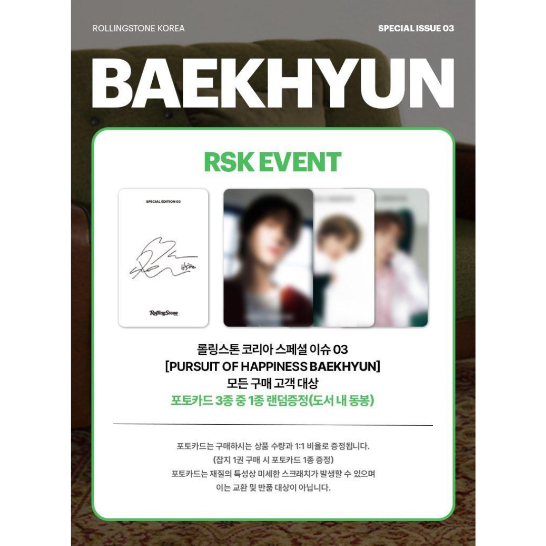 Baekhyun - Rolling Stone - PURSUIT of HAPPINESS