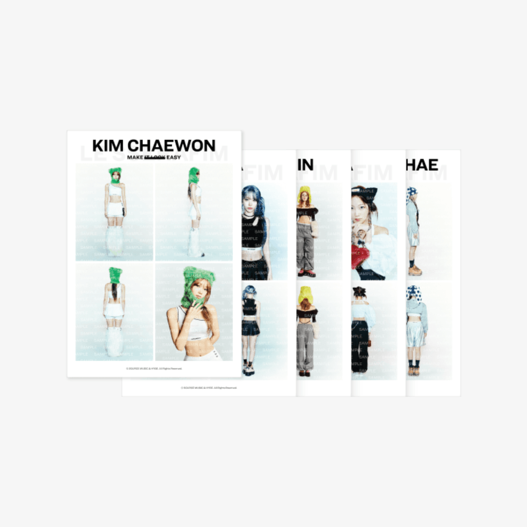 LE SSERAFIM 3rd Mini Album ‘EASY’ Official Merch