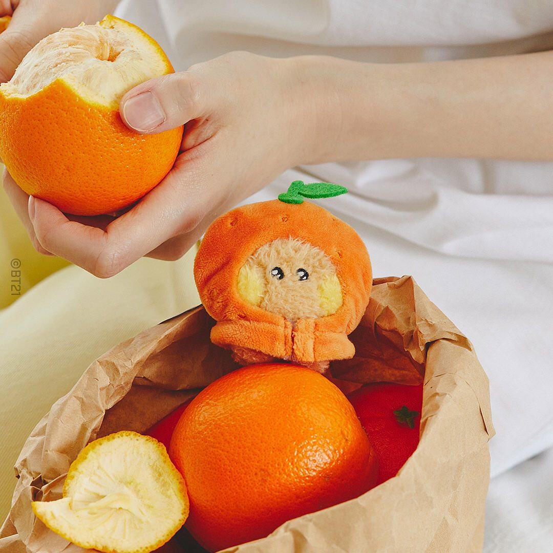 BT21 Mini Minini Fruit Series Plush, Keyring