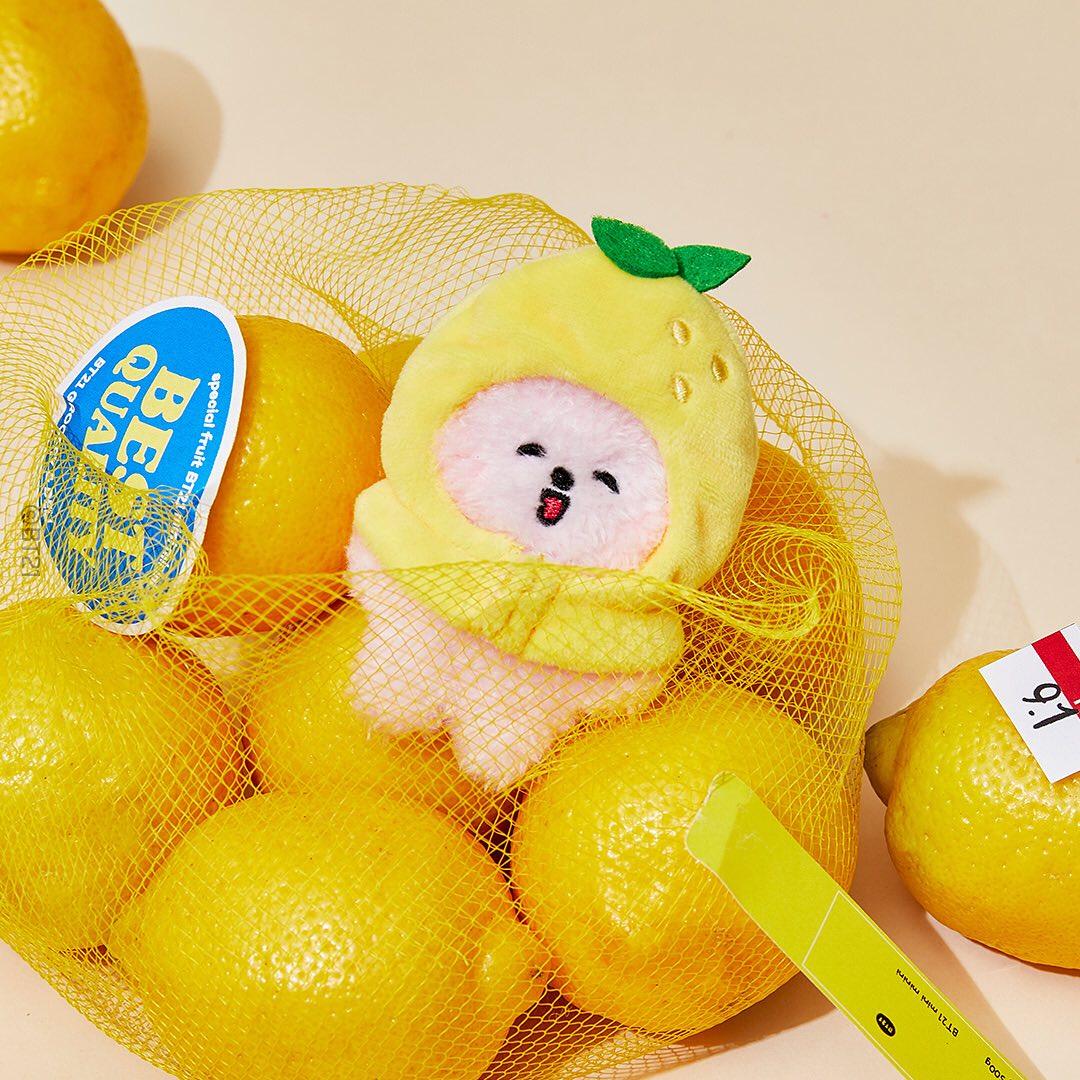 BT21 Mini Minini Fruit Series Plush, Keyring