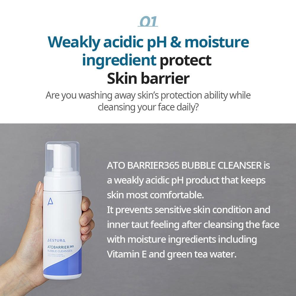 AESTURA Atobarrier 365 Bubble Cleanser