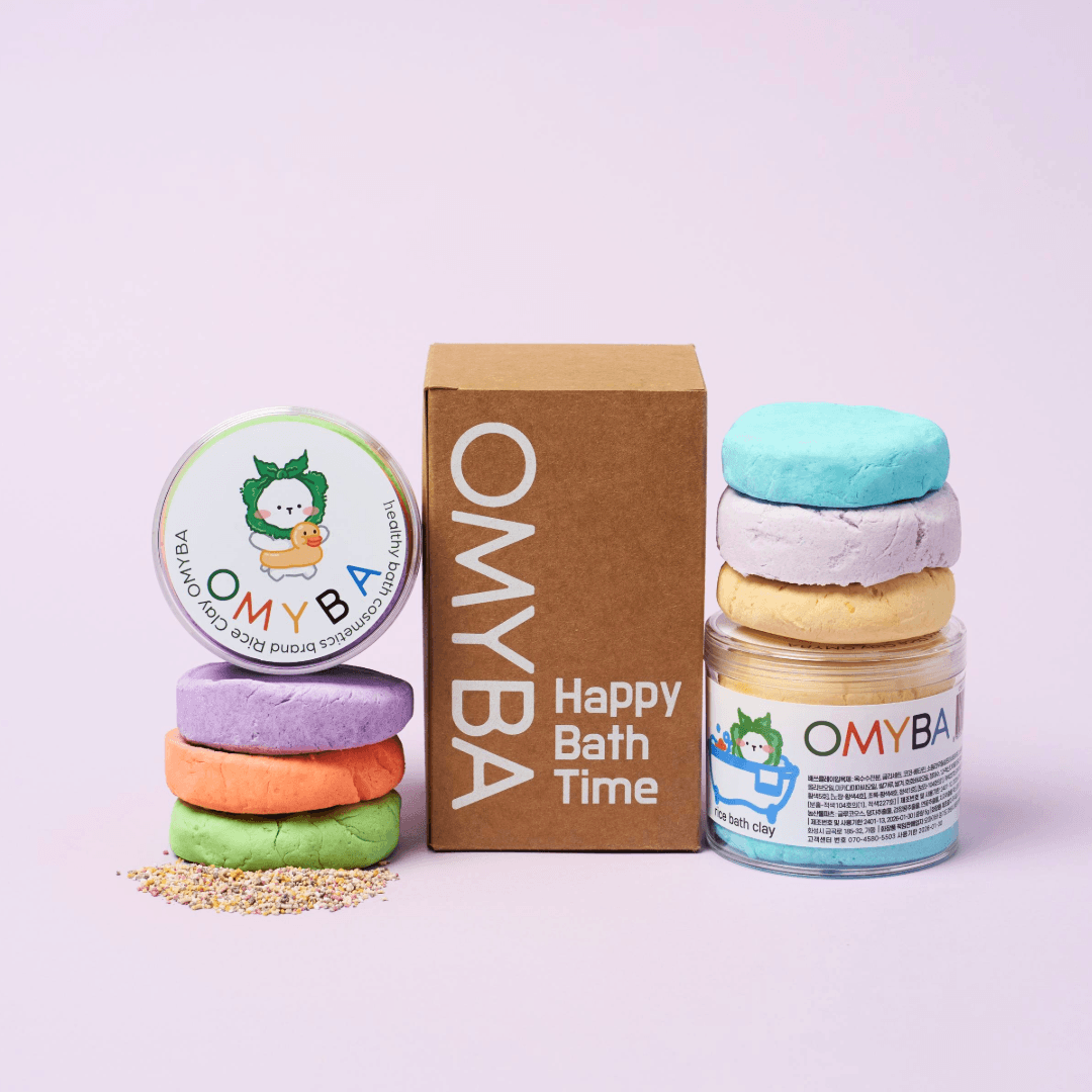 Omyba Happy Bath Time Bath Clay 3 piece-set (random color)