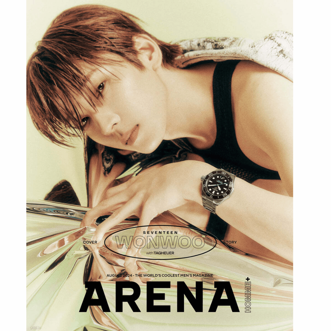 【预购】Seventeen Wonwoo Arenna Homme+ 2024年8月