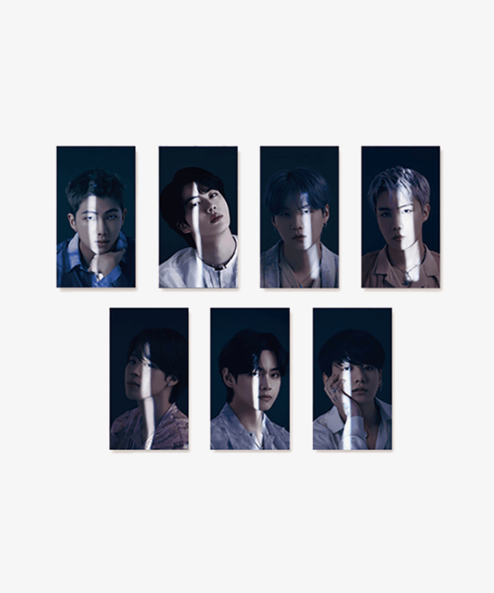 BTS LENTICULAR BOOKMARK PROOF VER.1