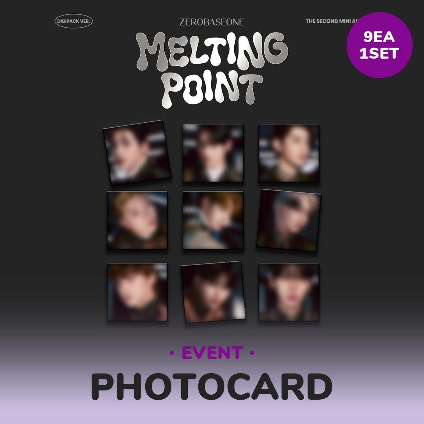 ZEROBASEONE - Melting Point Photobook and Digipack (Withmuu)