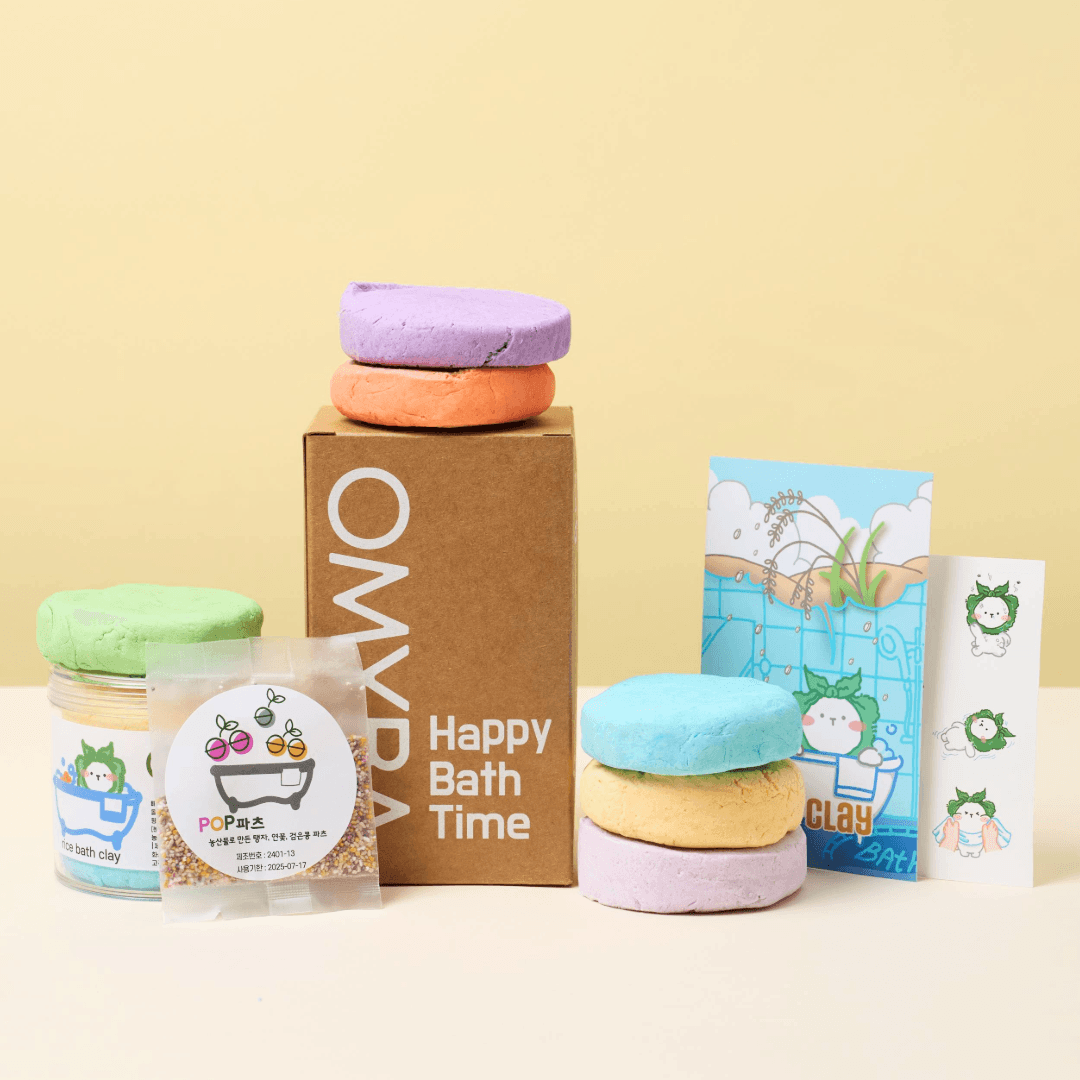 Omyba Happy Bath Time Bath Clay 3 piece-set (random color)