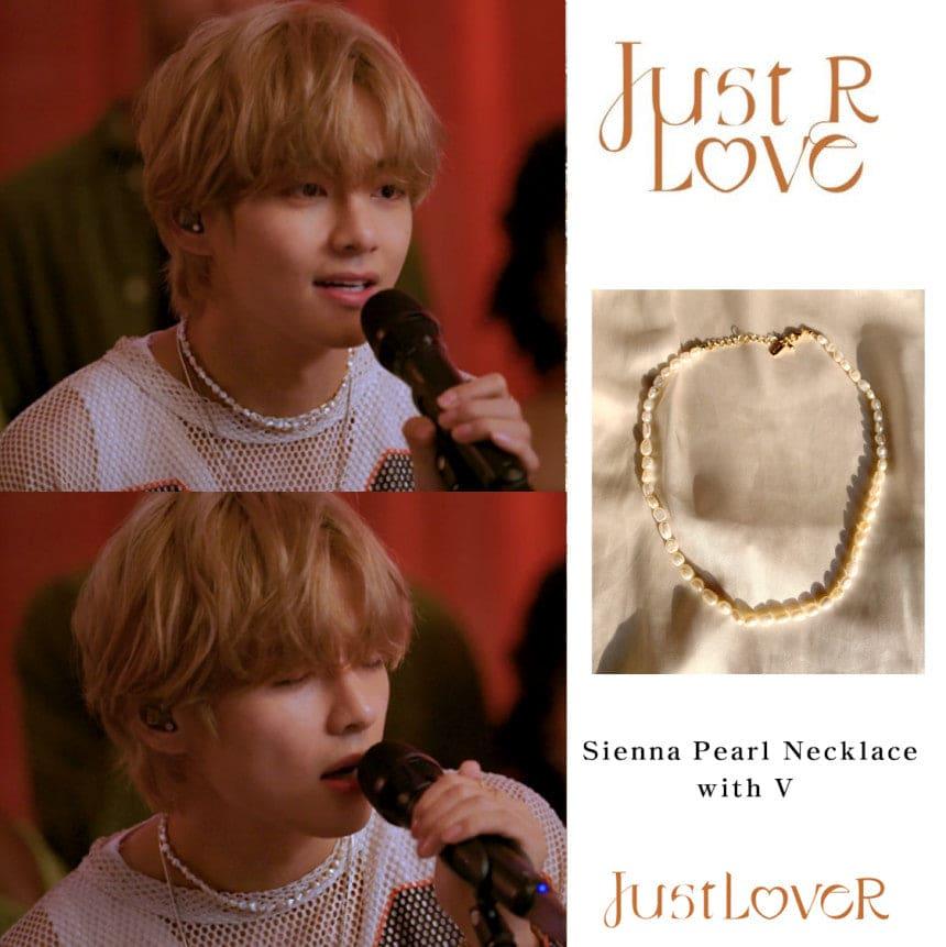justLoveR Sienna Pearl Necklace – V Pick