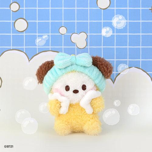 BT21 Minini Plush Keyring - Bath Time
