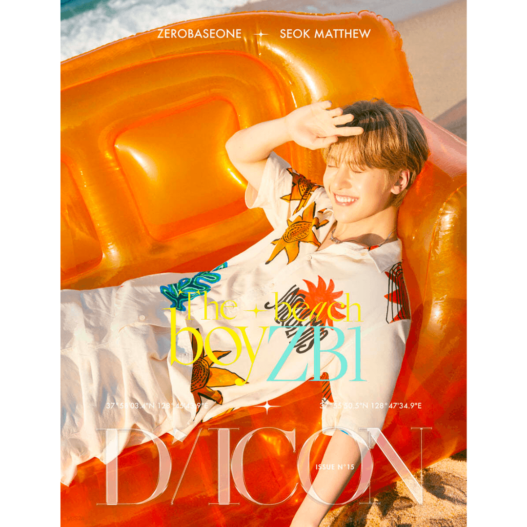 DICON VOLUME N°15 ZEROBASEONE : THE BEACH BOY Pre Order