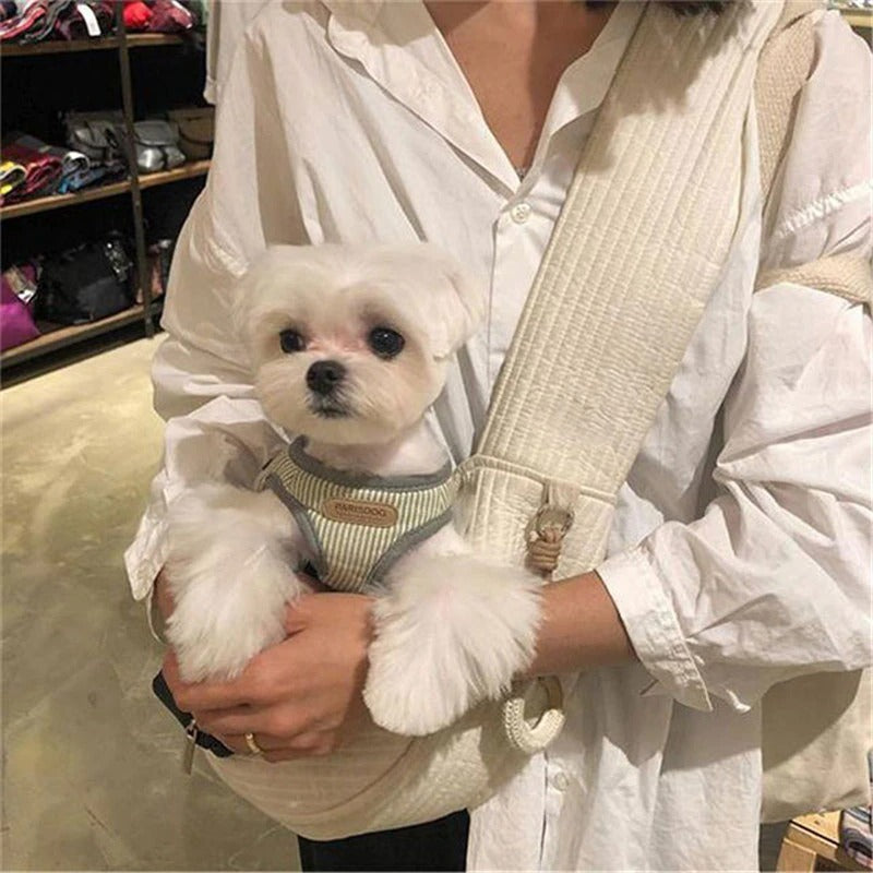 Small Pet Travel Tote Bag- Outdoor Travel Handbag Carrier With Multiple Pockets, Breathable Mesh And Soft Cushion