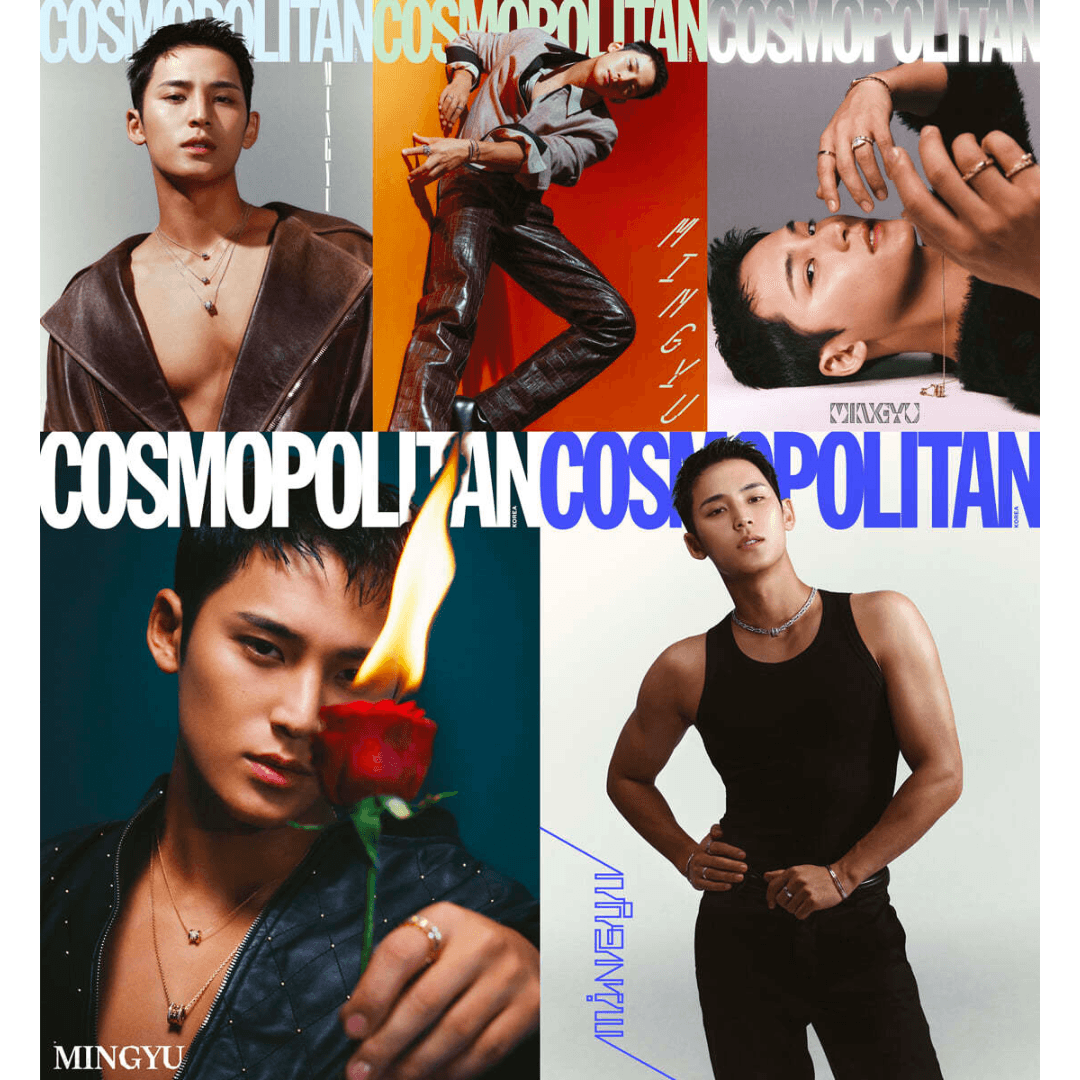 Cosmopolitan Seventeen Mingyu Cover Magazine