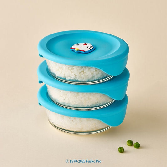 Doraemon Tiffin Box 355ml 3P Set