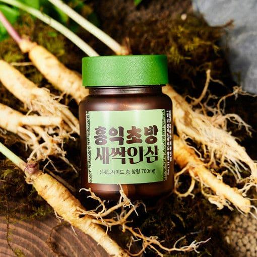 Hongik Herbs Panax Ginseng Tablet for 2 months