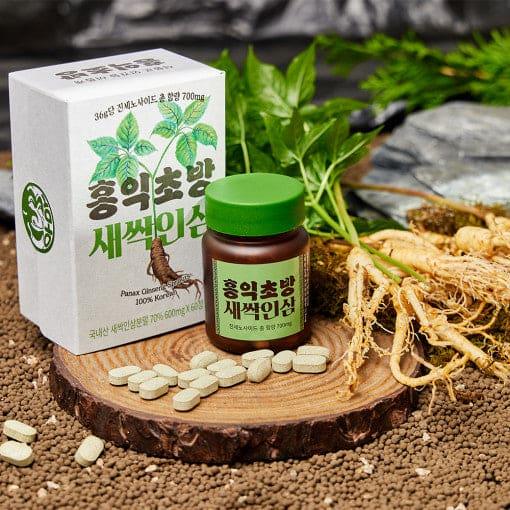 Hongik Herbs Panax Ginseng Tablet for 2 months