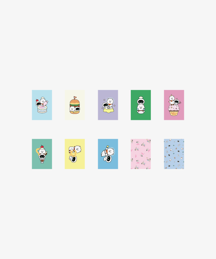 Wootteo x RJ Postcard Set