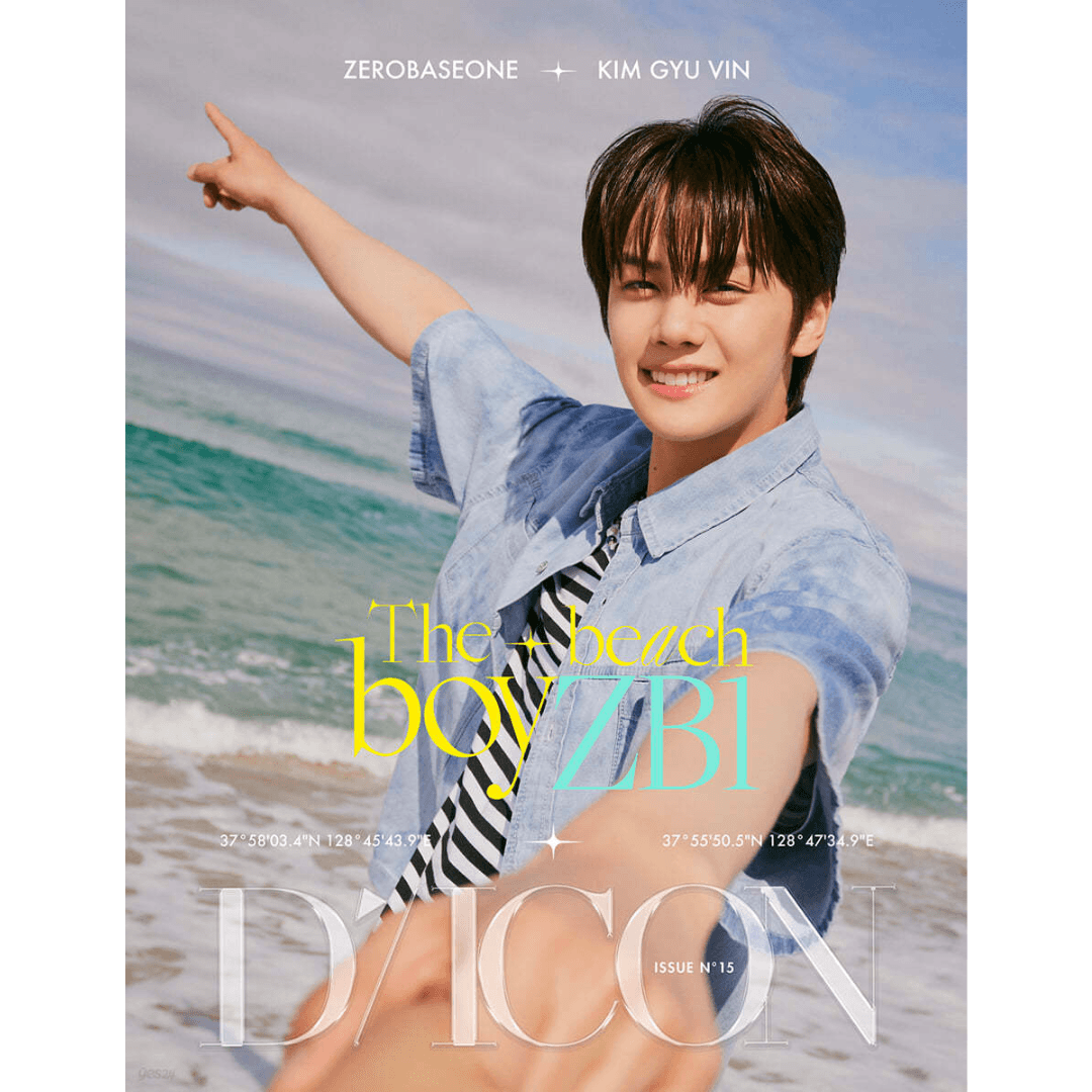 DICON VOLUME N°15 ZEROBASEONE : THE BEACH BOY Pre Order