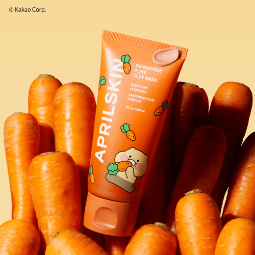 Kakao & April Collab Carotene Pore Mud Pack (+ Hairpin Gift)