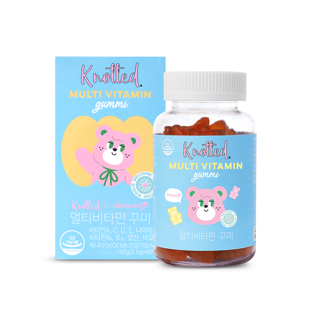 Knotted Multivitamin & Vitamin (1 month supply)