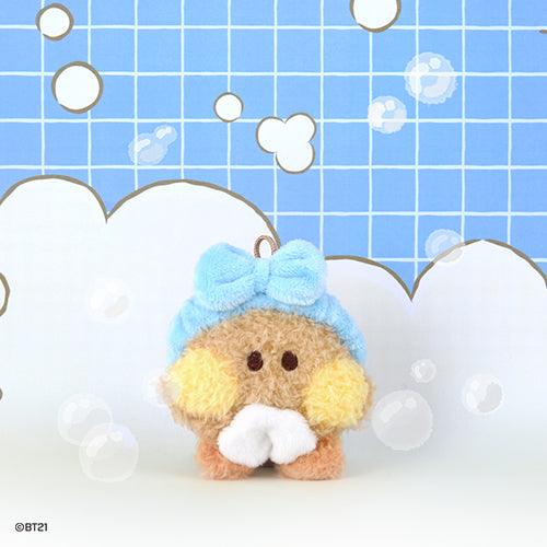 BT21 Minini Plush Keyring - Bath Time