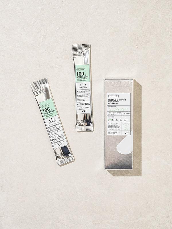 VT Niddle Shot 100 Facial Boosting First Ampoule 2ml * 6pcs