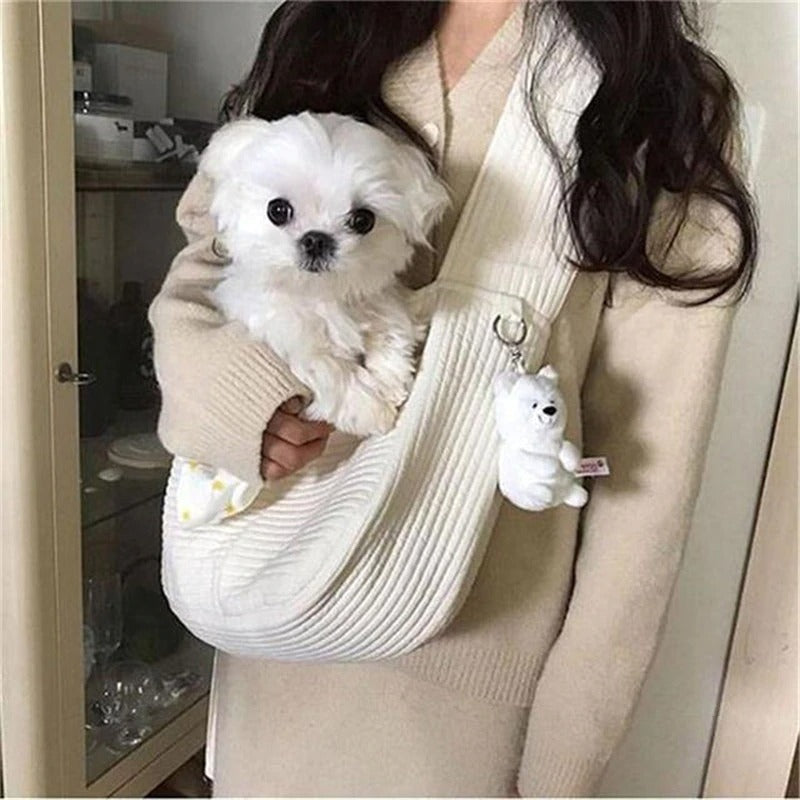 Small Pet Travel Tote Bag- Outdoor Travel Handbag Carrier With Multiple Pockets, Breathable Mesh And Soft Cushion
