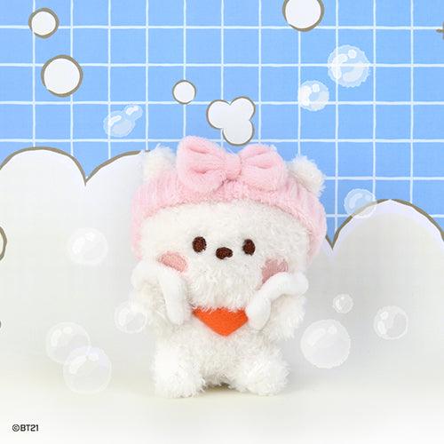 BT21 Minini Plush Keyring - Bath Time