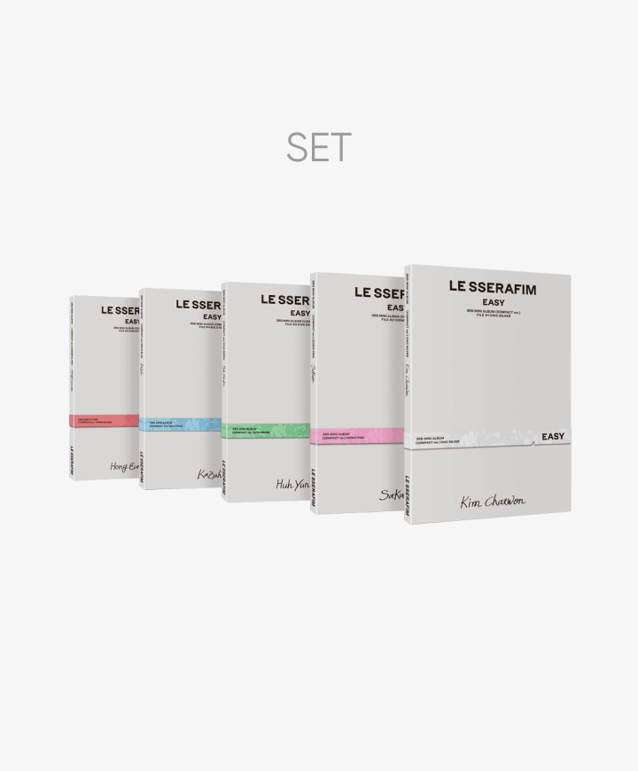 3rd Mini Album 'EASY' (COMPACT ver.) Set