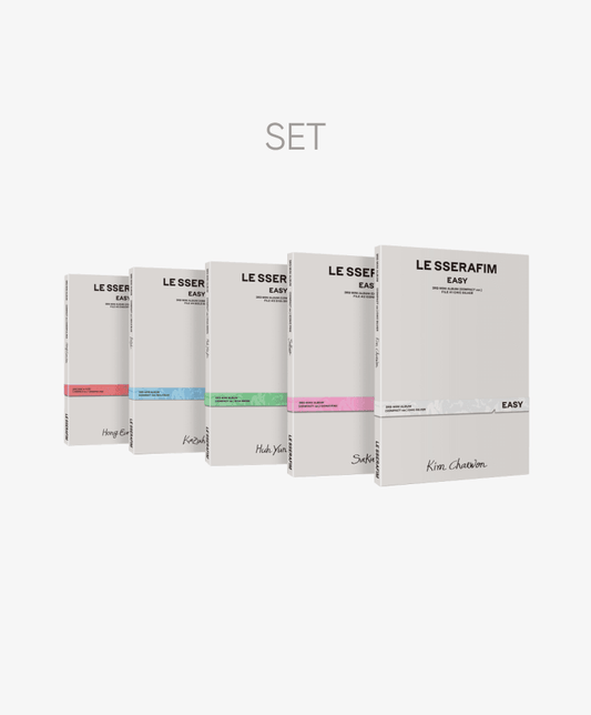3rd Mini Album 'EASY' (COMPACT ver.) Set