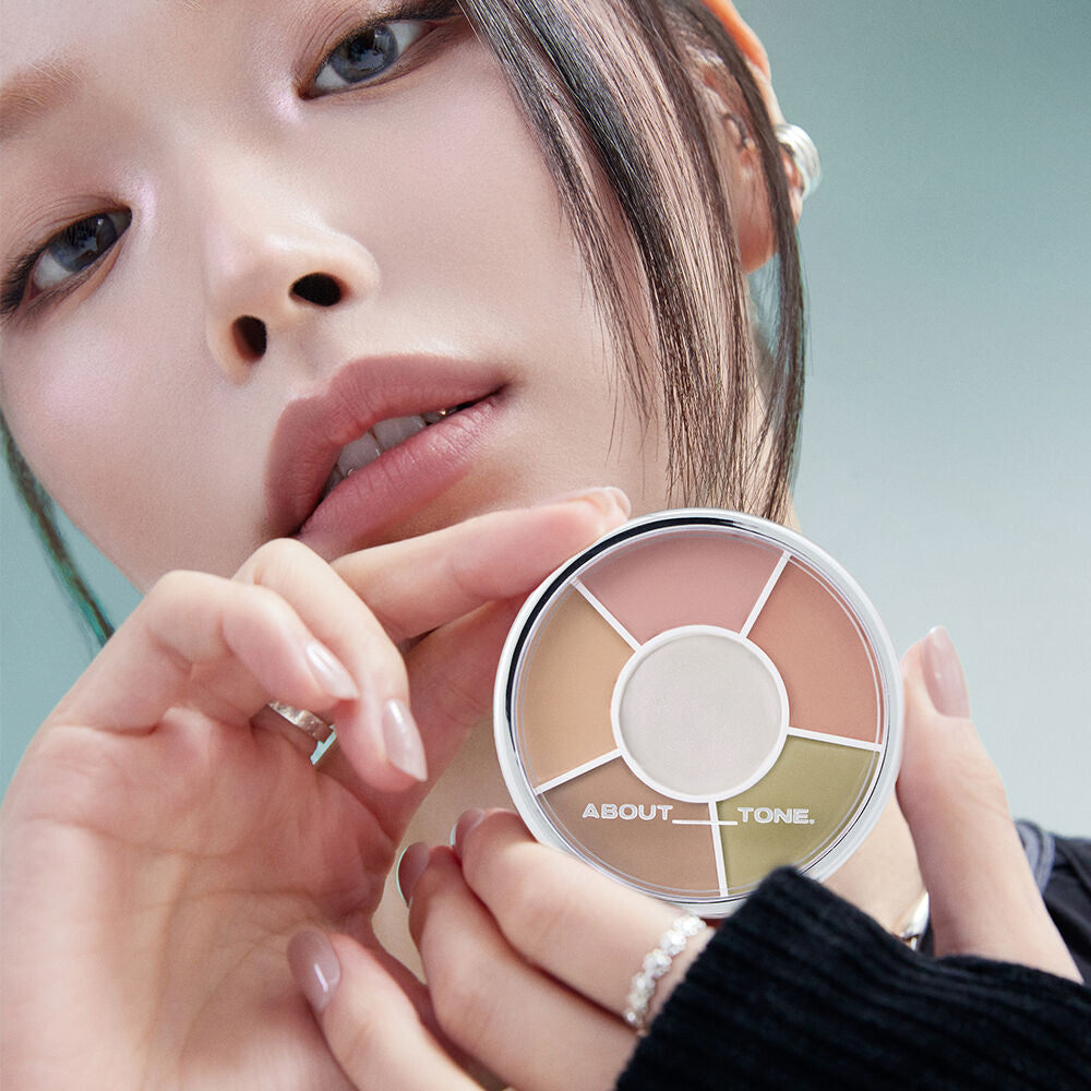 About Tone Designing Multi Palette 6.5g+ Dual Brush Gift