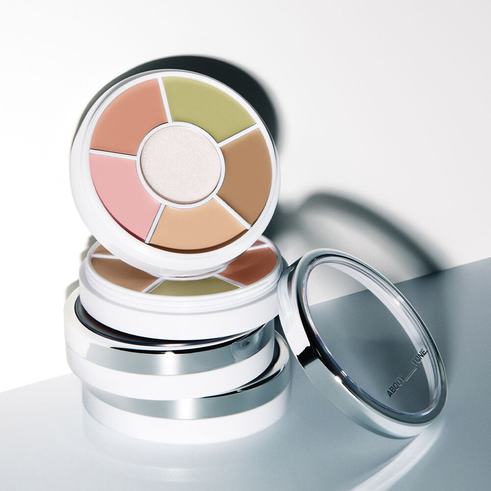 About Tone Designing Multi Palette 6.5g+ Dual Brush Gift