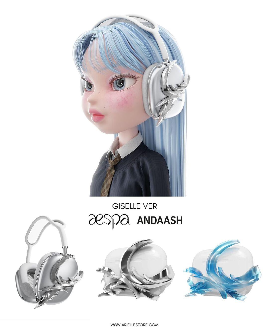 ANDAASH X AESPA Special Edition Airpod Max & Pro 2 Case