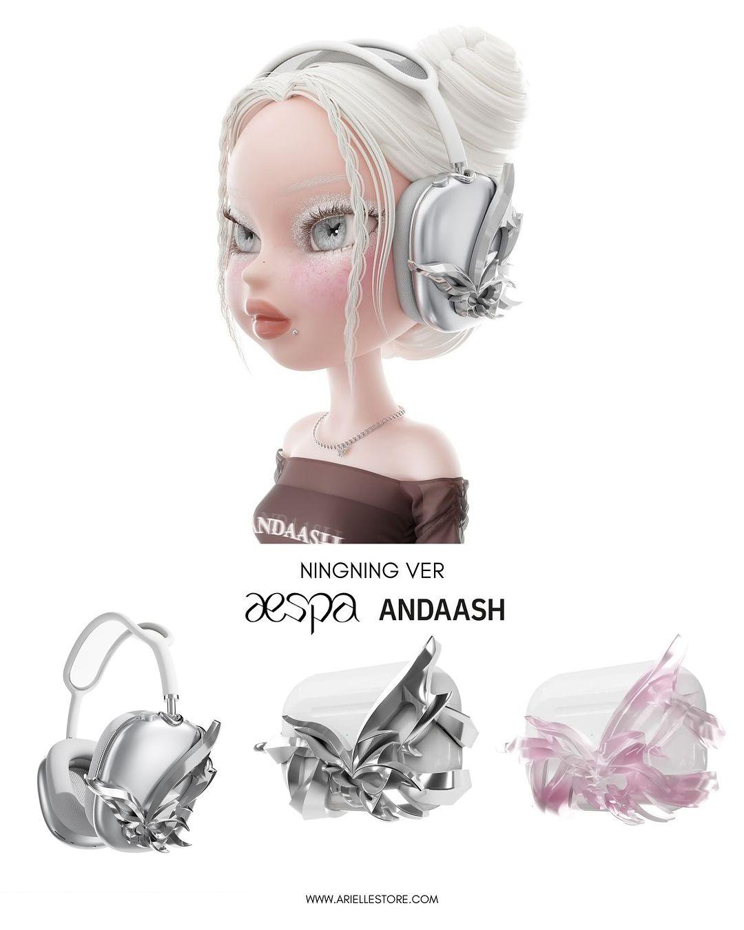 ANDAASH X AESPA Special Edition Airpod Max & Pro 2 Case
