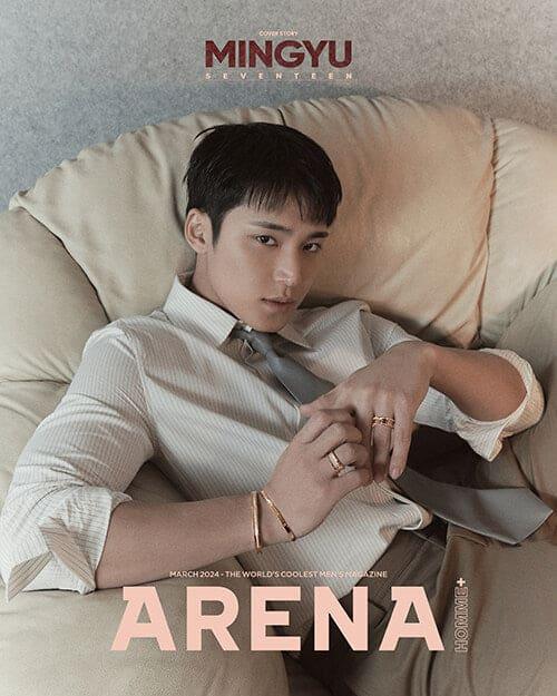 Arena Homme+ SVT MinGyu Cover 2024.03
