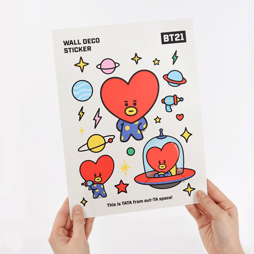 BT21 Monopoly Wall Deco Sticker