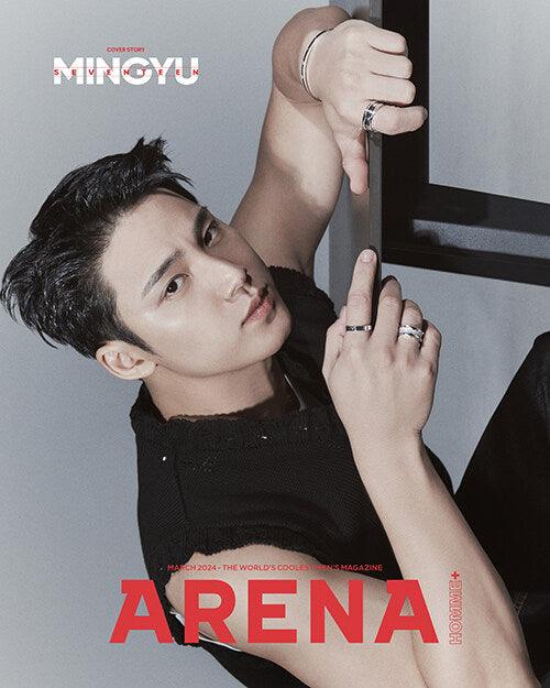 Arena Homme+ SVT MinGyu Cover 2024.03