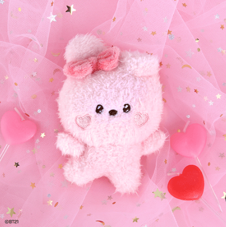 BT21 minini Keyring Doll (Lovely)