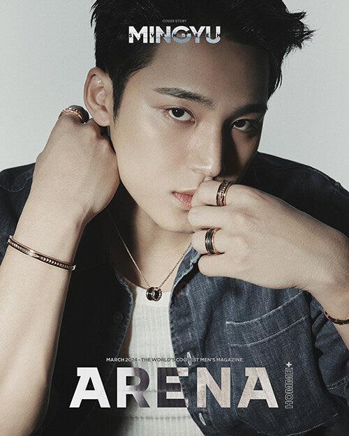 Arena Homme+ SVT MinGyu Cover 2024.03
