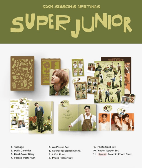 SM Season Greetings 2024 (Withmuu Preorder Benefits)