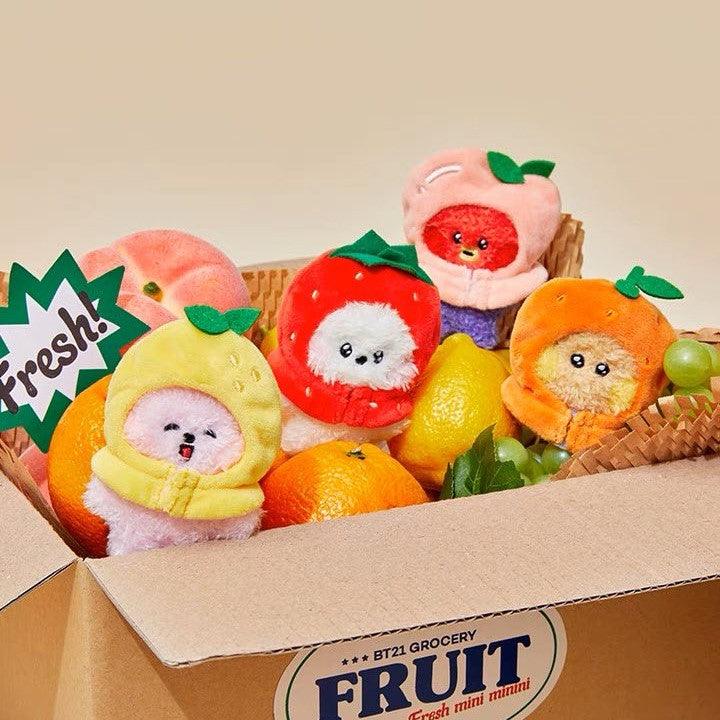 BT21 Mini Minini Fruit Series Plush, Keyring
